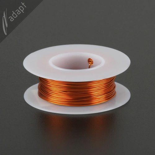 Magnet Wire, Enameled Copper, Natural, 22 AWG (gauge), 200C, ~1/8lb, 63ft
