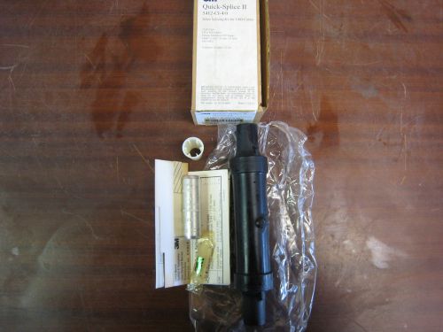 3M 5412-CI-4/0 QUICK SPLICE II INLINE SPLICING KIT FOR URD CABLES NEW