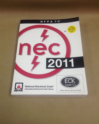 Nfpa 70 national electical code paperback nec 2011 for sale