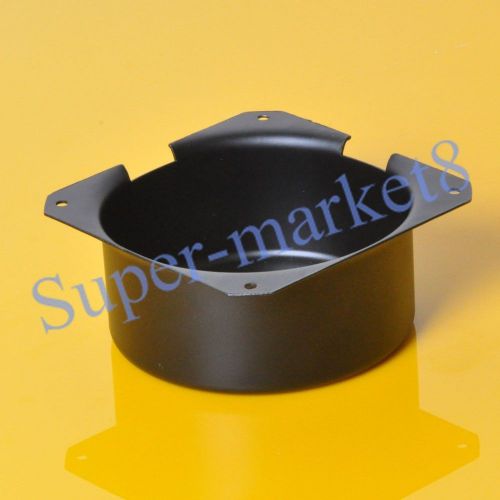 1pc 130x73mm Black Metal Shield Toroid Transformer Cover Protect Chassis Case