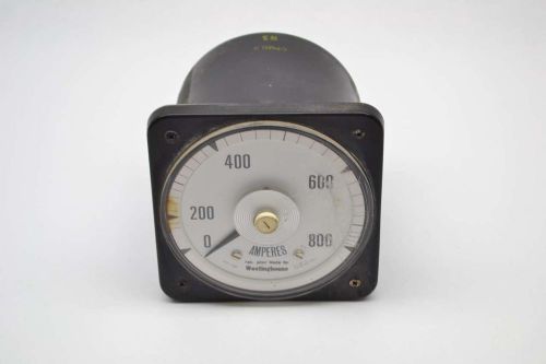 CROMPTON 077-08AA-LSSN-SM 0-800A AMPERES PANEL METER B414468