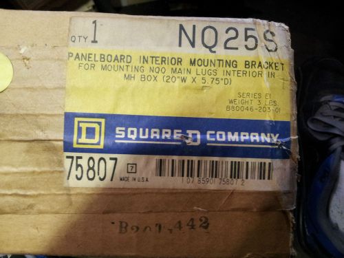 SQUARE D NQ25S NEW IN BOX PANELBOARD INTERIOR MOUNTING BRACKET #A17