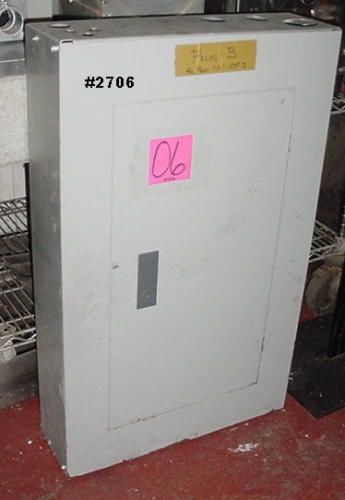 250 amp circuit breaker service panel (siemens) for sale