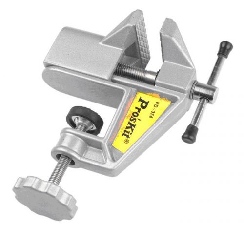 Mini clamp-on bench vise special use for parallel vice electric drill stand for sale