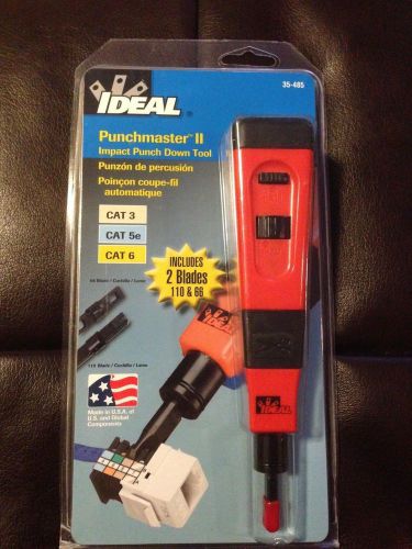 IDEAL Genuine Punchmaster II with 110&amp;66 Blades. BRAND NEW IN BOX! 35-485