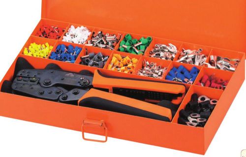 LAS-005D 0.5-10mm2 Combination Crimping tool kit&amp;&amp;3 det sets&amp;15 kinds terminals