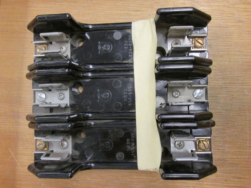 USD / Bussmann  Fuse Block  11630  30A  600V  1P  Lot of 3  Used
