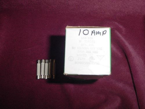 Littelfuse 3ab fuse 250 volt 10 amp 3ag (314 series) for sale