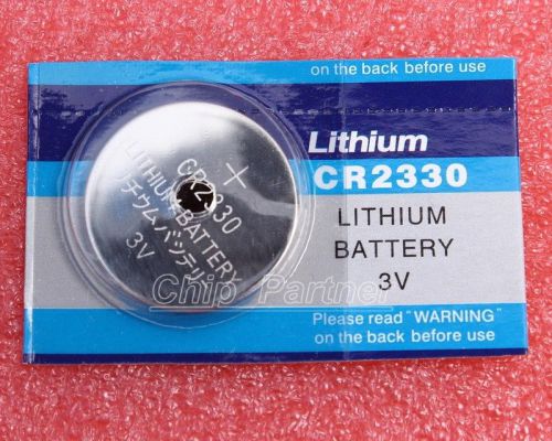 5pcs 3v cr2330 button batteries li battery for car remote control for sale