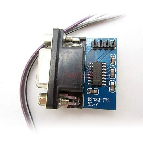 1 pcs MAX232 RS232 To TTL Converter RS-232 DB9 Adapter Module Board + 4pin cable