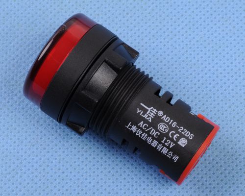 24V AD16-22DS LED Indicator Signal Light 22mm Red