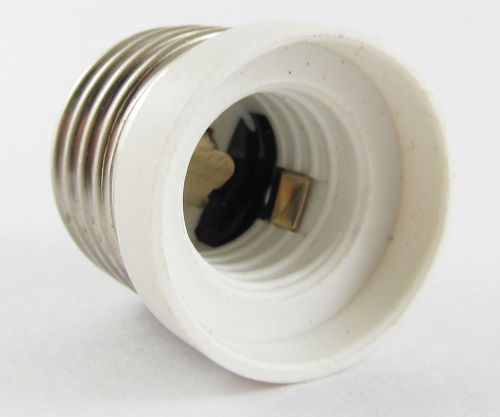 1pc e27 male to e17 female socket base led halogen cfl light bulb lamp adapter for sale