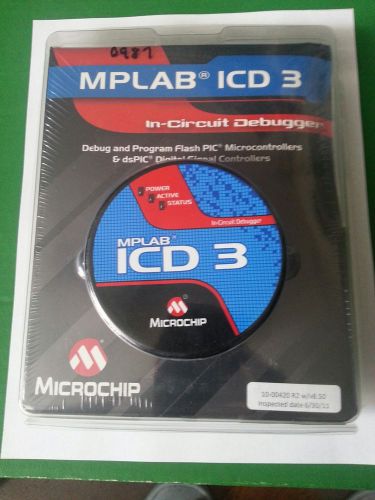 Microchip Dv164035 Mplab Icd 3, For Pic, Dspic, Real Time Debugging 19P0223
