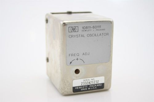 Hp agilent 10811-60111 microwave precision crystal oscillator 10 mhz for sale