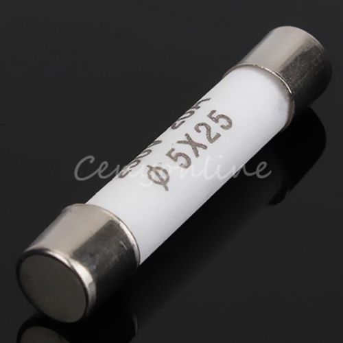 10PCS 20A 250V Ceramic Fuse Tube Circuit Protection Fast Blow for Microwave Oven