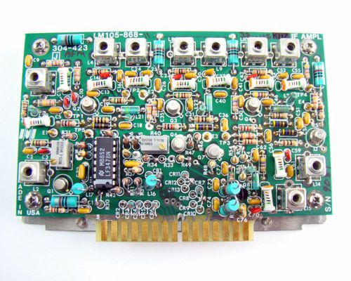 Microdyne Corp IF Filter Aerospace Electronics 3.3 MHz