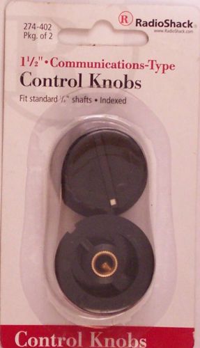 1-1/2&#034; communications-type control knob 2/pk for sale