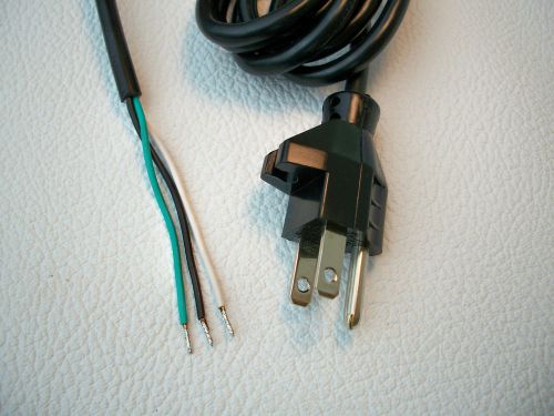 One Replacement Power Cord  8 feet  18/3 AWG  SVTnew.