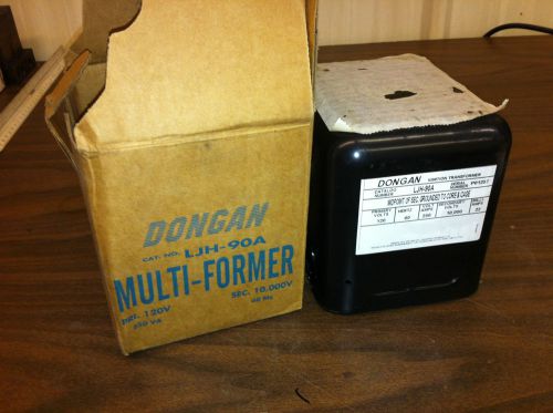 Dongan ljh-90a oil burner ignition transformer pri 120v, sec v 10,000-new for sale