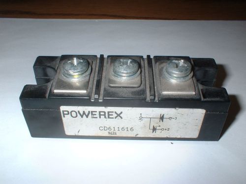 Powerex cd611616  bridge rectifier  diode module dual 160a 1600v  box#25 for sale
