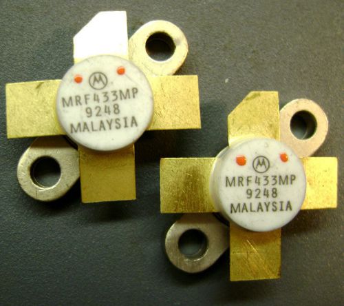2 Motorola MRF 433MP Transistors SUPER Matched