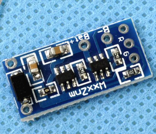 NEW Dual TP4057 Li-ion Lithium Battery 1A LED Charging Board