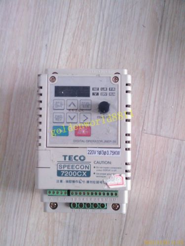 TECO 7200CX series inverter JNTSBDBA0001JK 220V 0.75KW for industry use