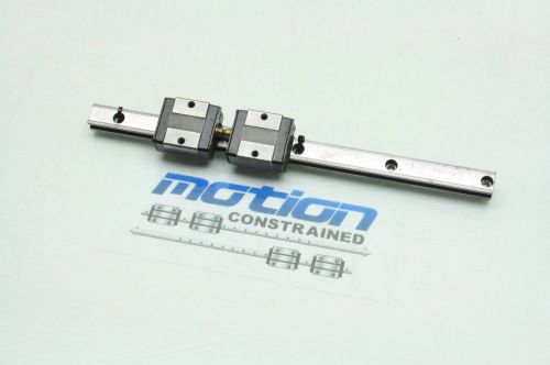 Thk linear motion guide rail with 2 sr15 blocks 10 1/2&#034; length for sale