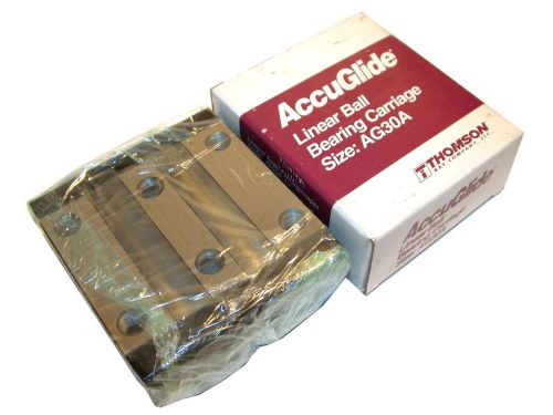 Up to 9 new thomson danaher accuglide ag30a motion  linear ball bearings slides for sale