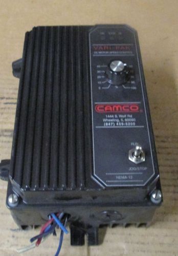 KB ELECTRONICS, CAMCO VARI-PAK DC MOTOR SPEED CONTROL, 115VAC INPUT, 0-90DC OUT