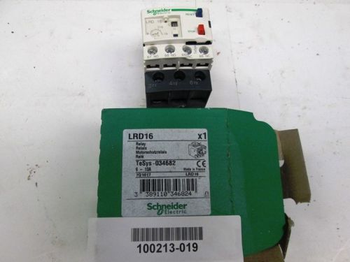 Snyder Electric LRD16 overload Relay 9-13 amps 2 NC 2 NO New in box old stock
