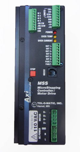 Tol-o-matic axidyne mss mircostepping controller / motor drive m3b#145044 for sale