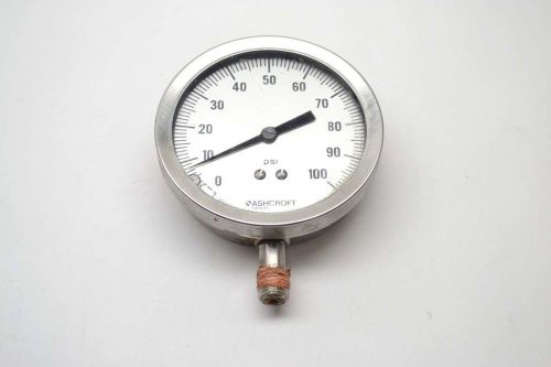 Ashcroft 238a460-02 duralife liquid filled rev e pressure gauge b401484 for sale