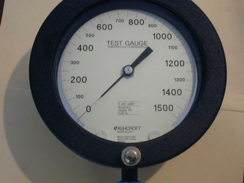 Ashcroft 1500 psi test gauge for sale