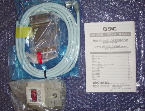 Smc pneumatics itv1011-21n1bl4 electro-pneumatic / e/p pressure regulator  new! for sale