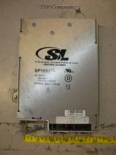 Sl power electronics sp1852g  +24 v dc/12.5 a power supply for sale