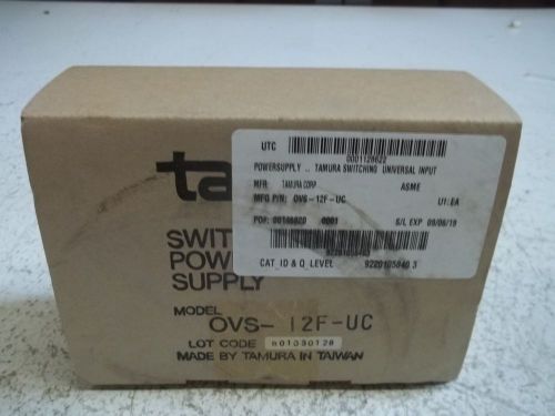 TAMURA OVS-12F-UC POWER SUPPLY *NEW IN BOX*