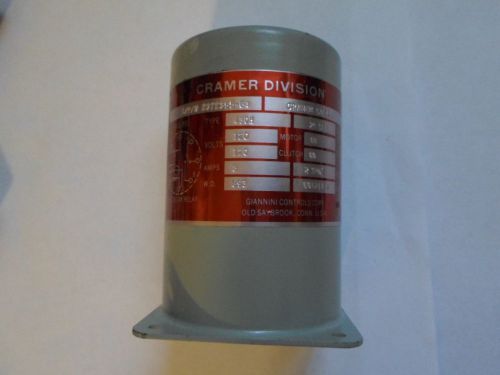 Giannini Controls Corp. Time Delay Relay Cramer Division type 430H Sale As Is!!!