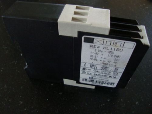 New telemecanique square d re4-ml11bu iec type multifunction timing timer relay for sale