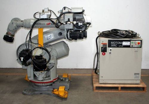MOTOMAN UP130 ROBOT COMPLETE SET W/ CABLES, XRC CONTROLLER, &amp; PENDANT