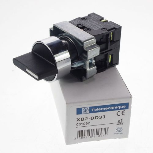 4pcs 3 position 2 no maintained select selector switch replacement fits xb2bd33c for sale