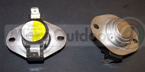 720100 Pellet Stove Furnace Switch Snap Disc Fan Control F160-20F Auto Reset