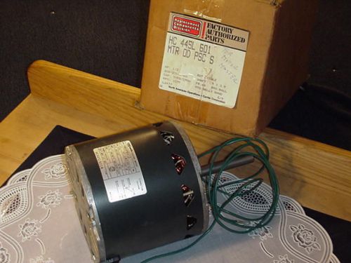 Factory Authorized Parts HC 44SL 601A AC Motor 1/2 HP, 208-230-1-60, Frm 48 NEW!