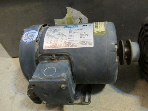 Leeson 1/2 hp motor 3 phase 208-230/460 for sale