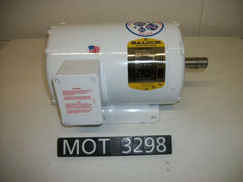 Baldor 1 hp wdm3546t 143t frame 3 phase washdown motor (mot3298) for sale