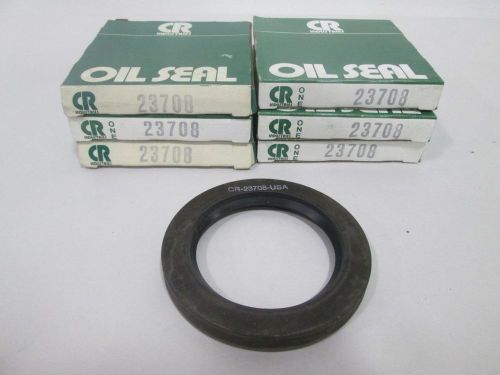 LOT 6 NEW CHICAGO RAWHIDE 23708 OIL SEAL 85X58X10MM D293006