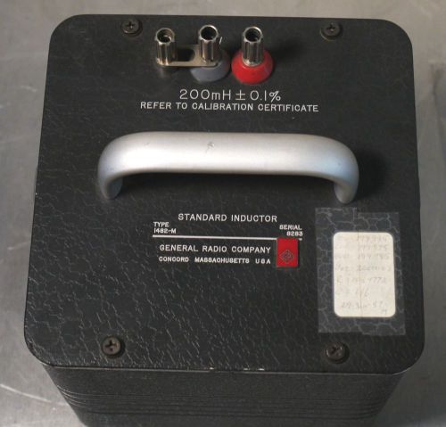 General Radio 1482-M Inductor Standard 200mH +/- 0.1%
