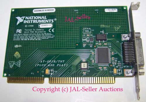 National Instruments AT-GPIB / TNT ISA Plug and Play Card Assy 183663C-01