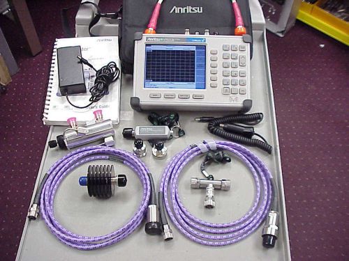 ANRITSU MT8212B CELLMASTER SITEMASTER TEST SET-LOADED WITH OPTIONS