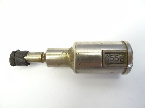 Vintage used metal veeder hartford conn 5283240 pat 1907 counter machine tool for sale